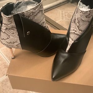 Brand new never worn booties